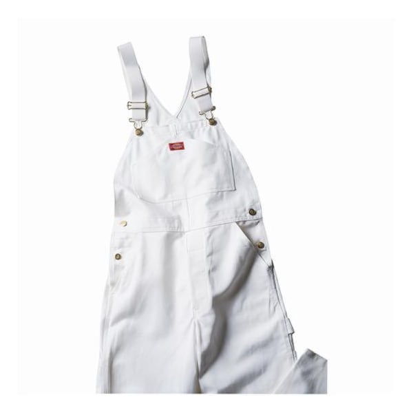 Cut overall/White　papier Dickies 32